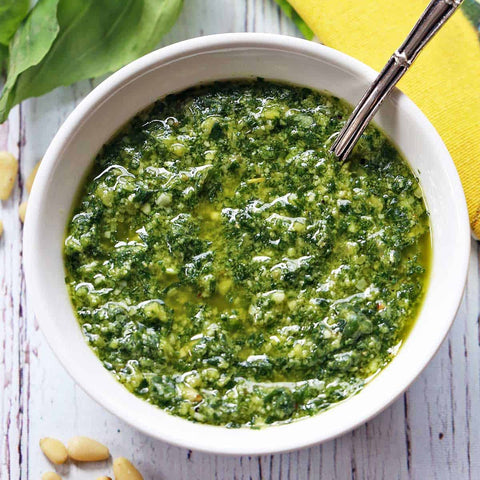 Basil Arugula Lemon Pesto