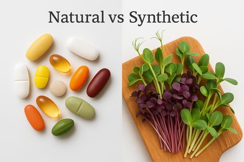 Food vs. Pill:  Why Microgreens May Be the Smarter Supplement